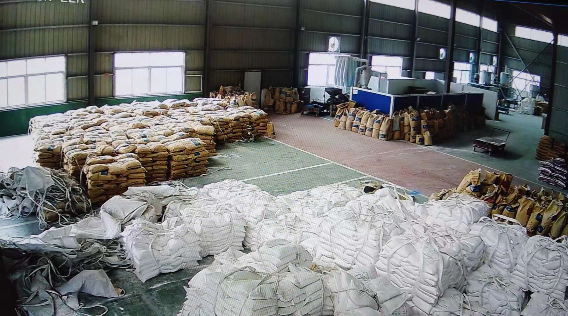 新疆PVC原料備貨區